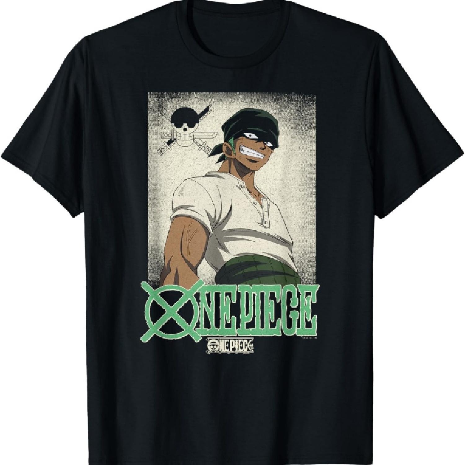 

Аниме Винтажная Иллюстрация Футболка Ророноа Зоро XXXXXL