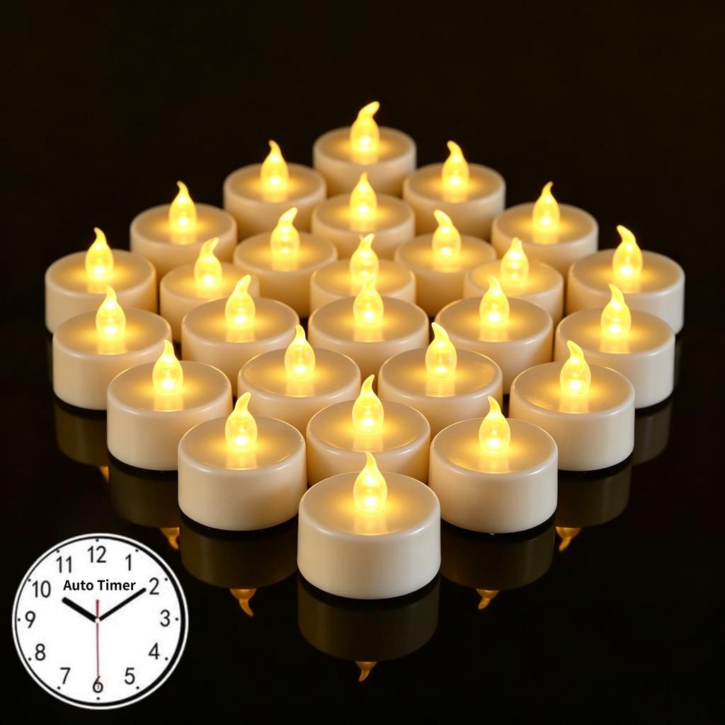 LED Candles 18/11/11 Pack Battery Operated Candles Batteries Lights Candles To Create Warm Ambiance Naturally Flickering Bright