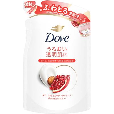 Dove Body Wash Grapefruit   Sheabutter Nachfüllpackung 340g