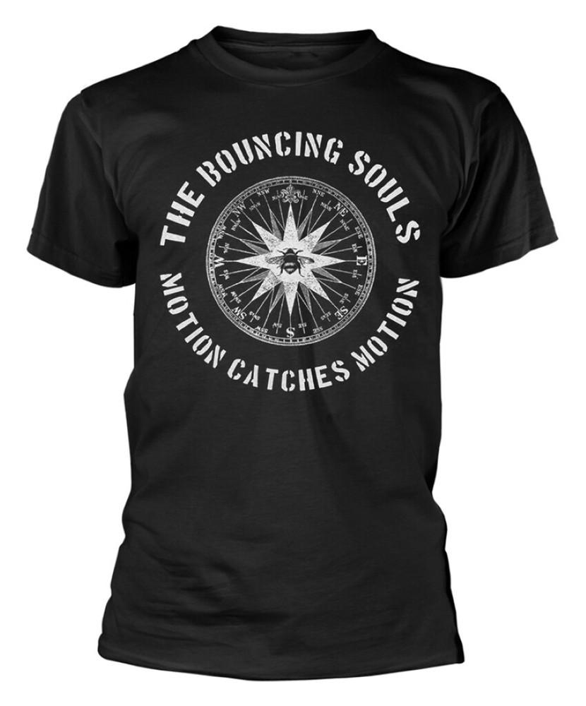 The Bouncing Souls Compass Black T-Shirt L