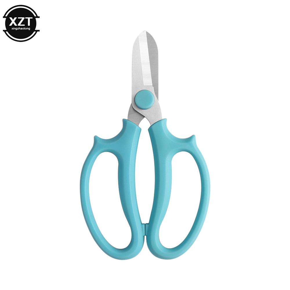Stainless Steel Garden Scissors Floral Shears Professional Flower Scissor Comfortable Grip Handle Pruning Shear New