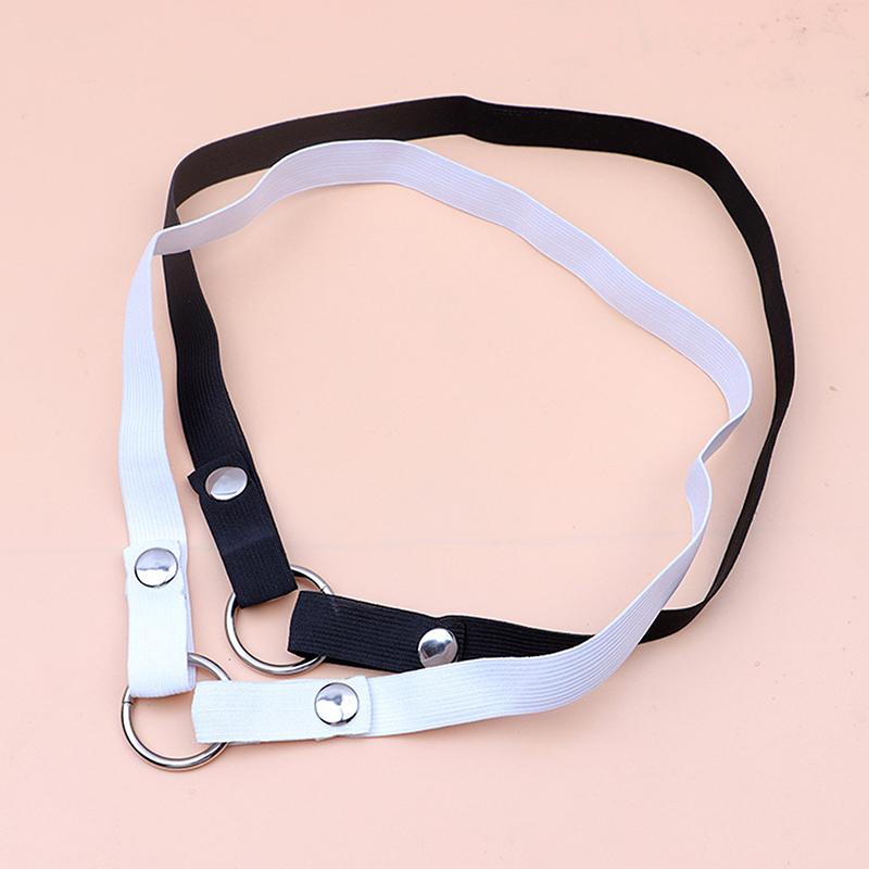 [E]1Set Anti-Off Male Chastity Cage Device Auxiliary Belt Adjustable Rope-Three Way Widen Elastic Band Sex Toy Underwear For Men