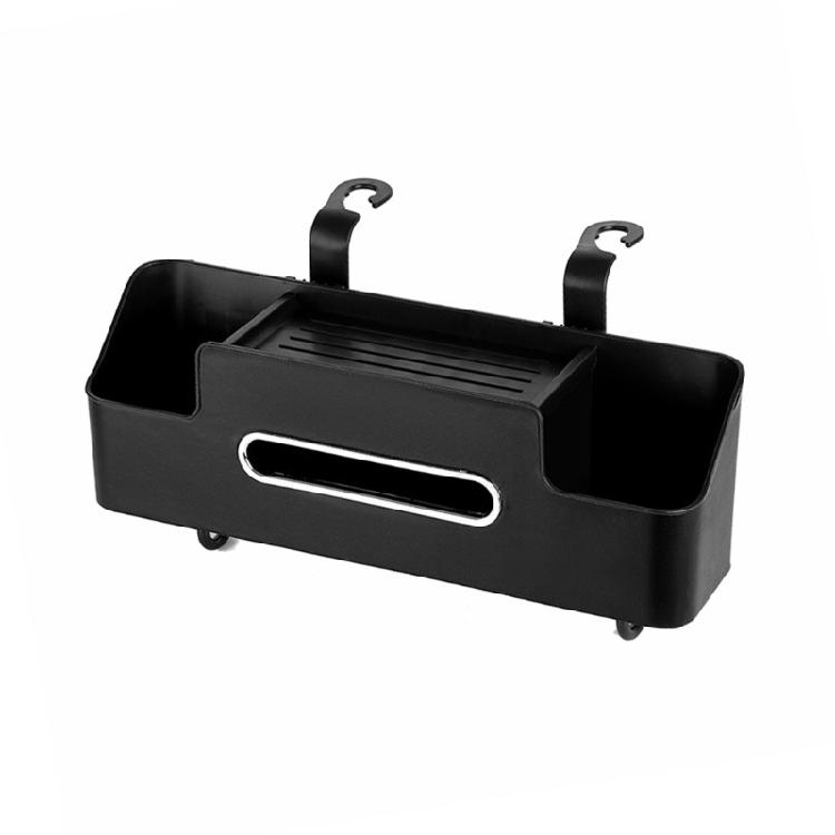 

Car Seat Back Storage Box Large Capacity Headrest Hanging Storage Rack with Tissue Holder Car Organizer for Most Vehicle