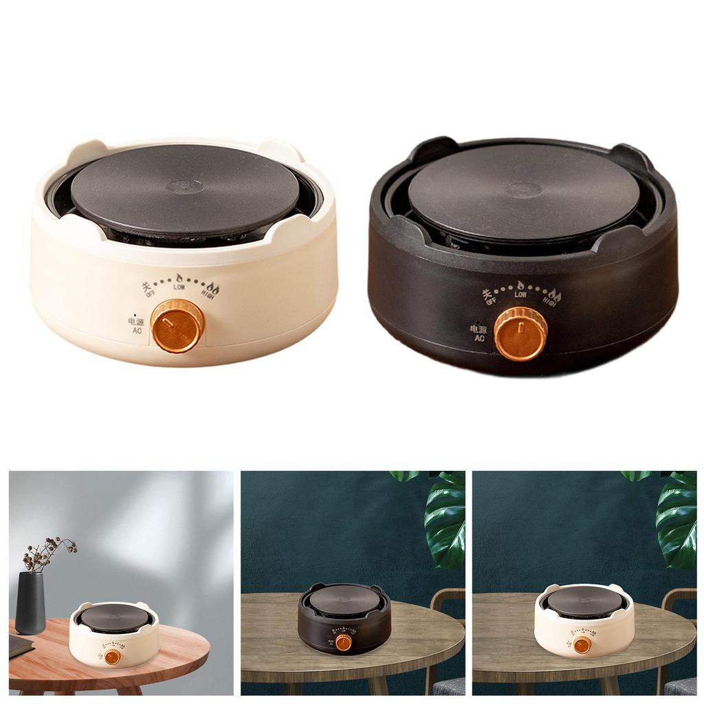Electric Stovetop Versatile Cooking Small Hot Plate Single Burner Coffee Heater for Camping Picnic Home Indoor Outdoor Kitchen