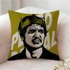 P-pedro Pascal Actor Pillow Case Pillowcase, Double-sided Printed, Sofa Cushion, Bedroom Headboard Pillow