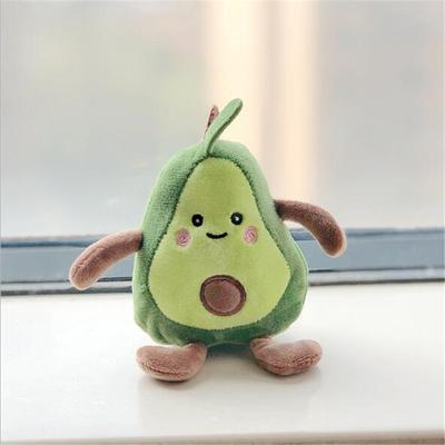 13cm Green Avocado Plush Toys Stuffed Plants Soft Pillow Stuffing Doll for Girl&Boys Kids Gift Valentine's Day Present