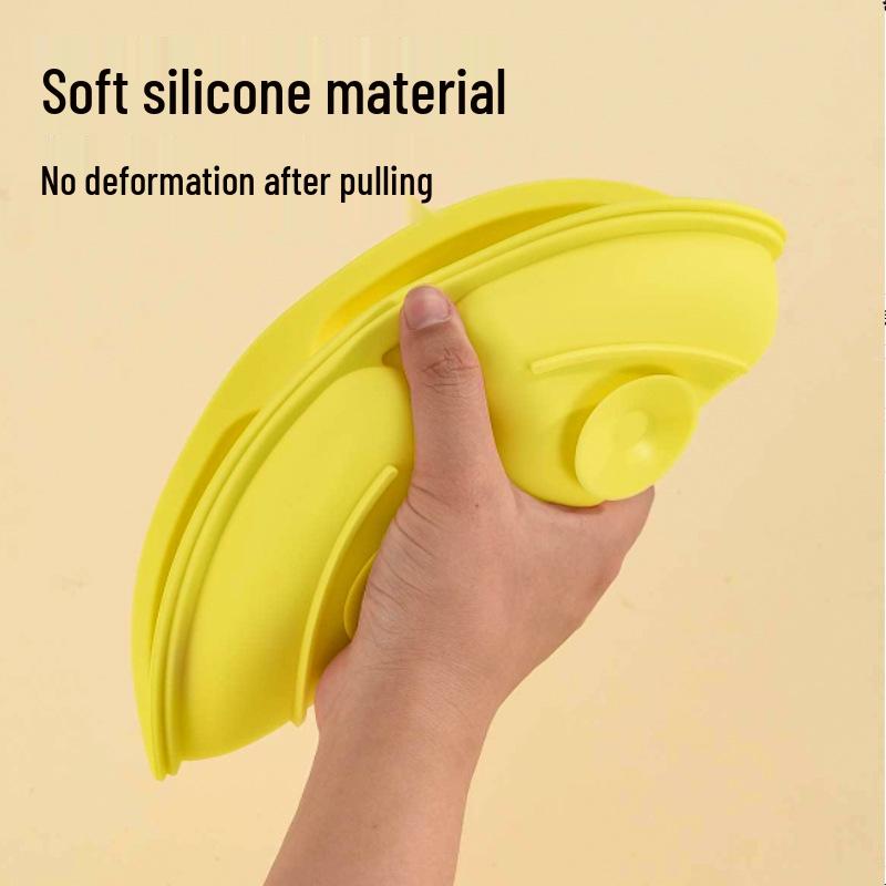 Silicone Suction Plate: Durable, Anti-Fall, Divided Baby Tableware