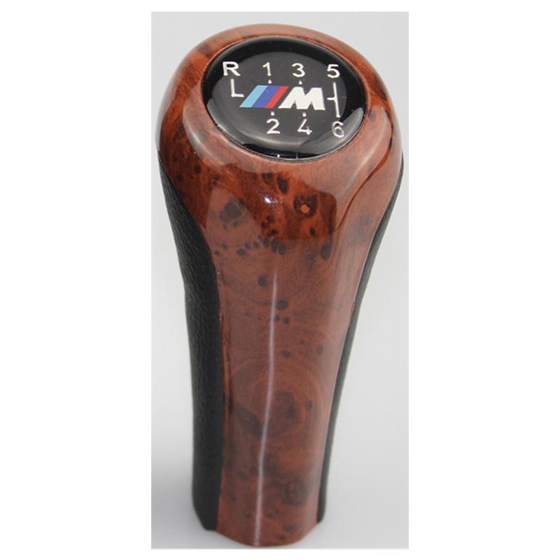 1Pc Wood Grain Is Suitable for BMW Gear Head BMW Gear Shift Dust Cover 3-color Shift Lever Handball