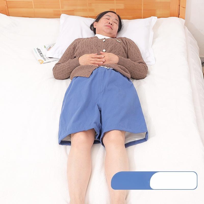 Adult Washable Cotton Incontinence Pants Elderly Leak Proof Absorbent Urinary Care Briefs S