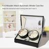 4+0 Wooden Wristwatch Mechanical Watch Automatic Winder Case Box