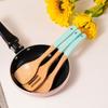 Cooking Spatula Mini Wooden Spatula Solid Wood Children Kitchenware Gift Wooden Spoon  Kid