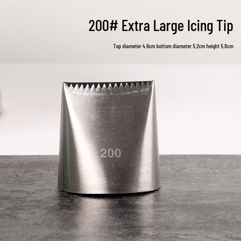 Ruhan Stainless Steel Basket Weave Piping Nozzle Set