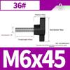 Stainless Steel Z-Type T-Handle Slotted Screw with Plastic Head (M4/M5/M6/M8)