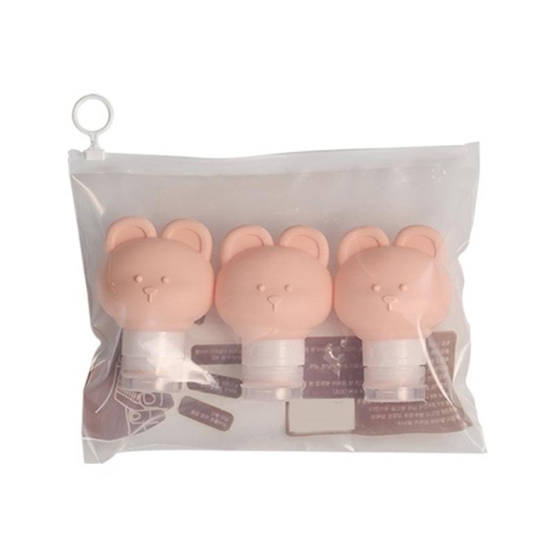 Travel Bottles for Toiletries Leak Proof Refillable Liquid Containers Silicone Squeezable Travel Accessories for Shampoo