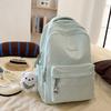 Simple Campus Casual Backpack With Lightweight Design For Travel Or Use Daily