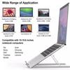 Laptop Stand Metal Material Foldable Portable Laptop Heighten Laptop Holder Bracket Notebook Stand