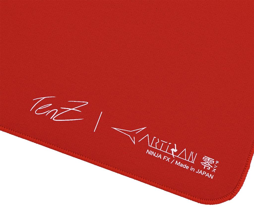 ARTISAN NINJA FX ZERO TenZ Red SOFT XXL Gaming Mouse Pad FX-ZR-SF-XXL-TR Japan