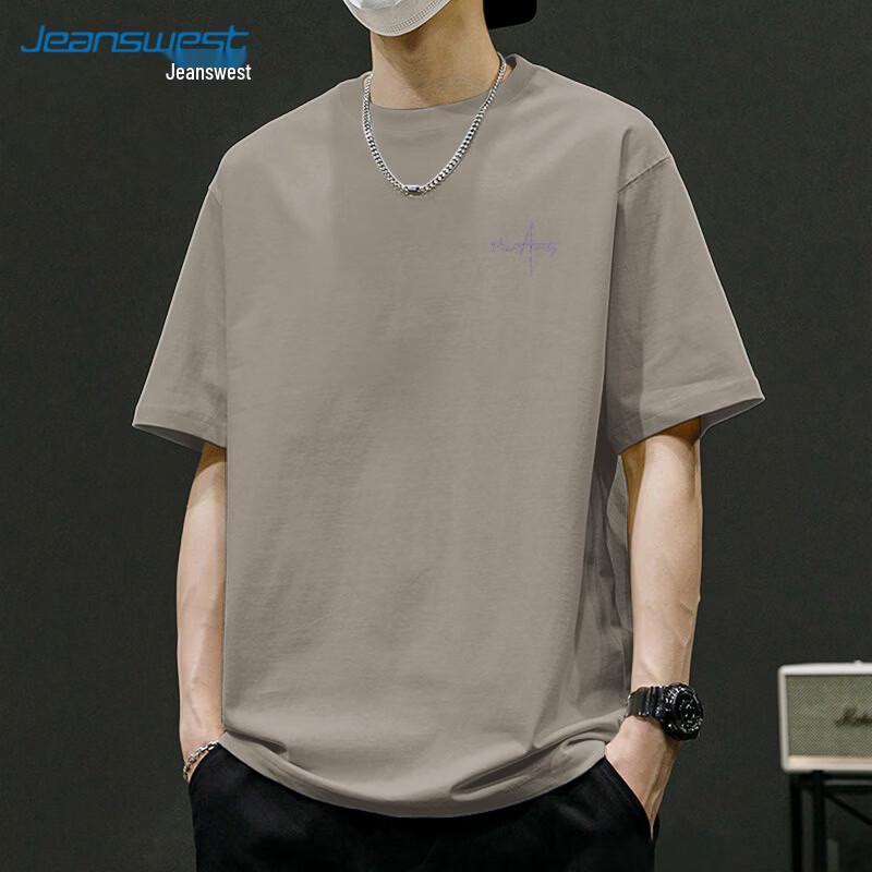 Jeanswest Men s Heavyweight Cotton Short Sleeve T-Shirt 3XL