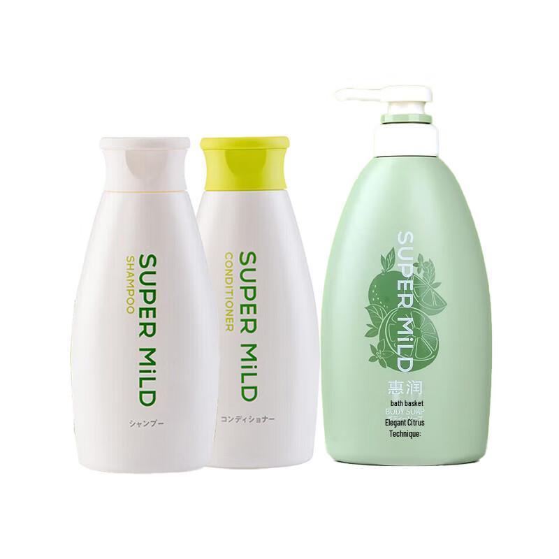 FINO Green Field Hair & Body Wash Set