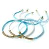 Retro-Style Evil Eye Bracelet: Handmade Woven Cord, Adjustable for Women