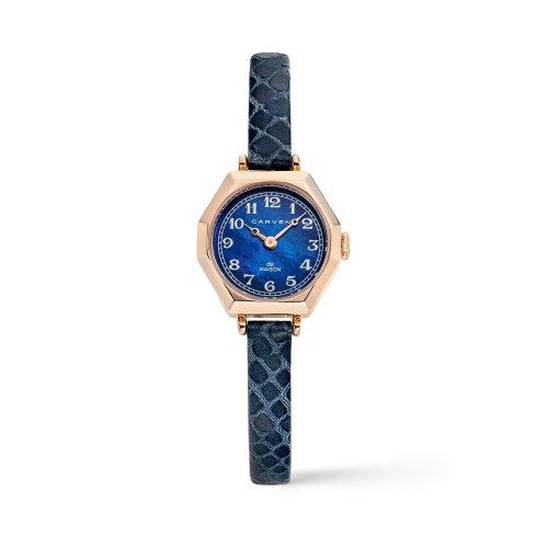 [CARVEN WATCH] CARVEN WATCH Women s Leather Watch CV630-RBU/BU FREE