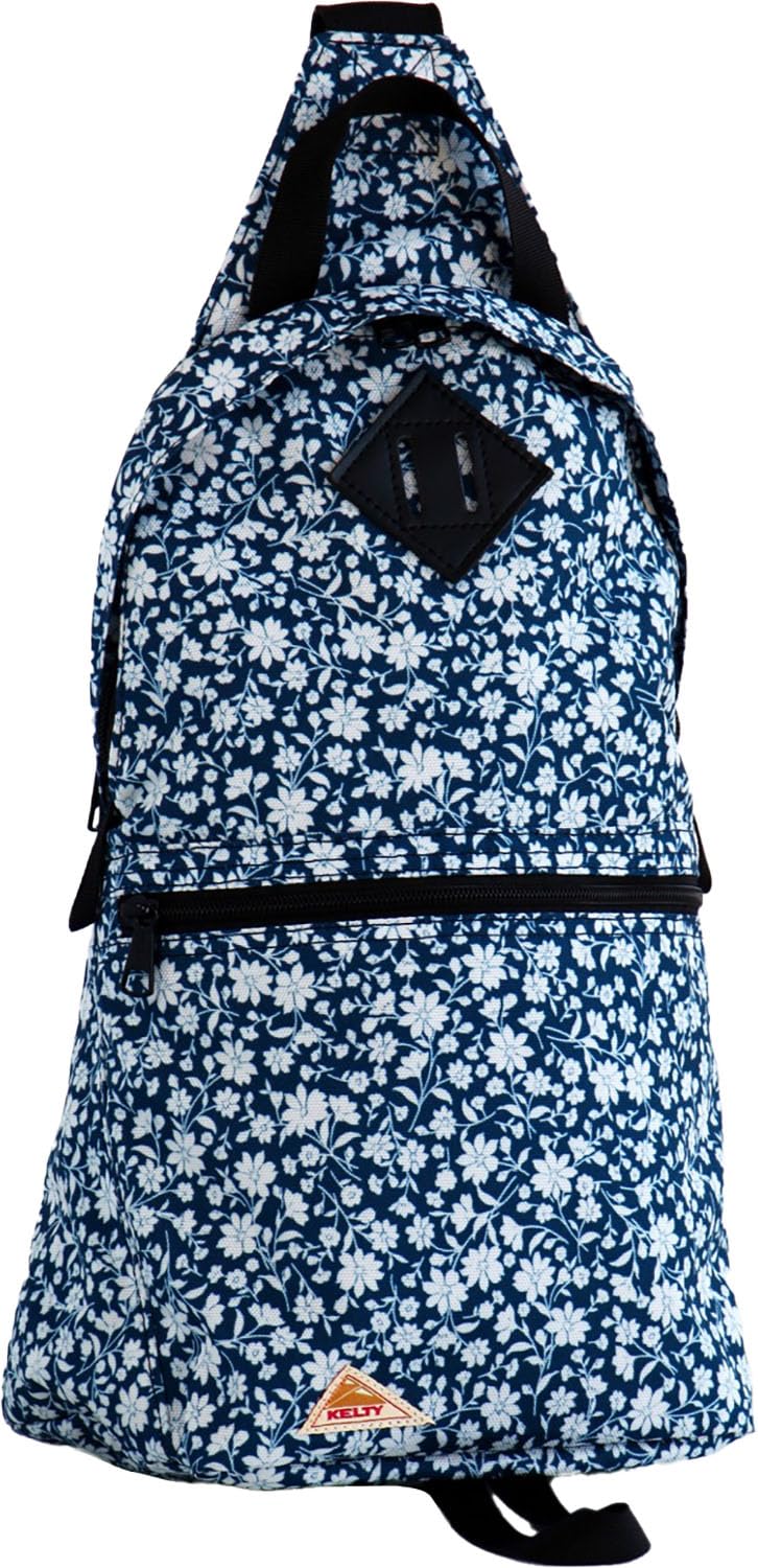 

Сумка через плечо Kelty Mini с карманом с синим цветком, 3259255925,