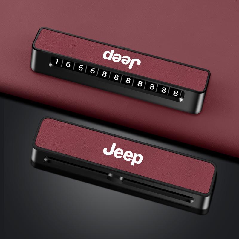 Jeep Compass Telefonnummerplate Ornament Lys - Grand Cherokee High-End Holder for Grand Commander