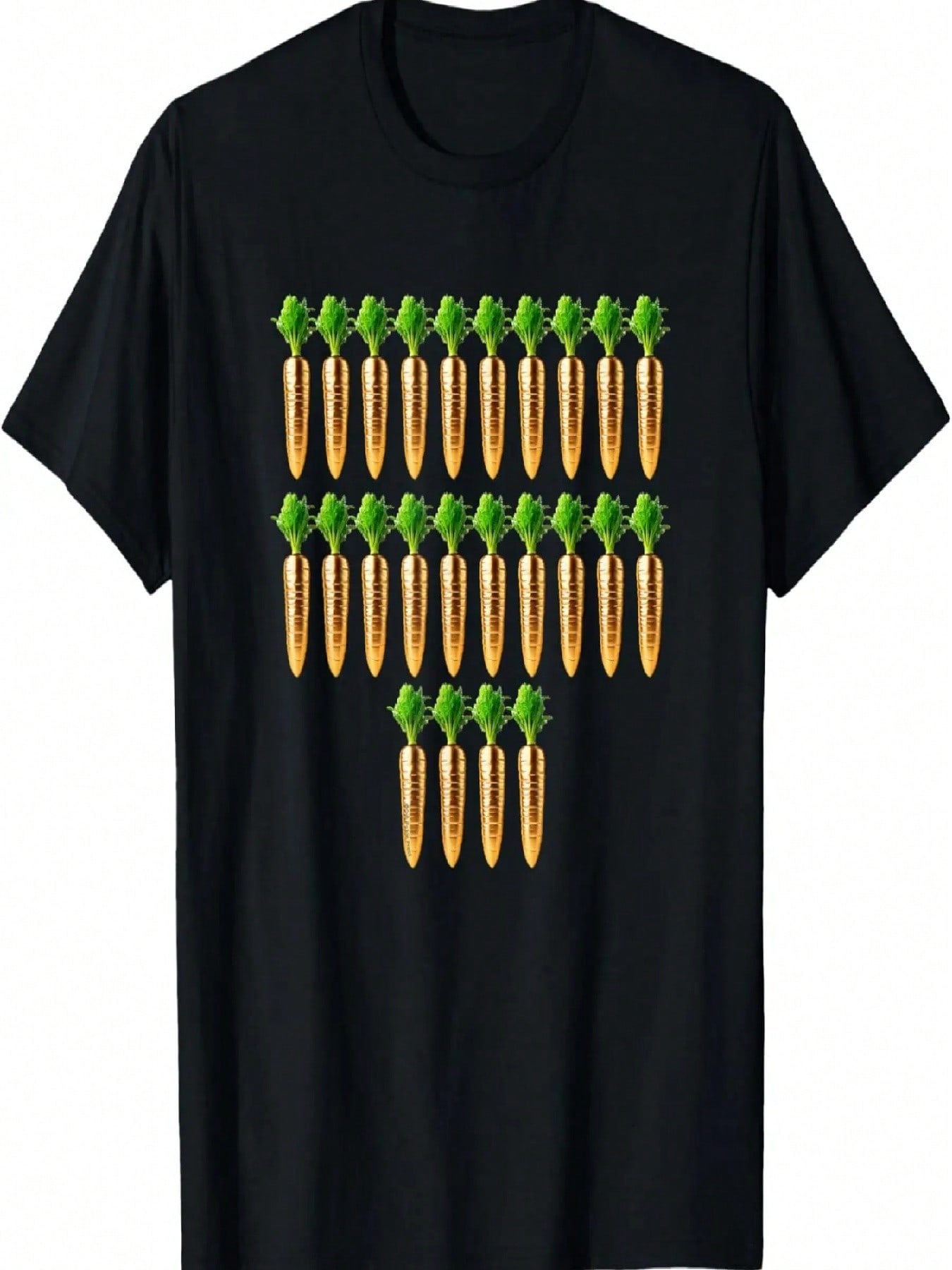 24 Karat, Carat, Carrots Of Gold A Solid Investment In A Fun T-Shirt S разноцветный