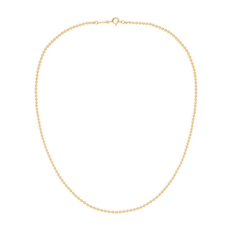 MZUU BIJOU Cutted Ball Chain Necklace