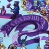 [USED]Like New Hermes Carre 90 Large Scarf ZABAVUSHKA Russian Doll Silk Purple Multi HERMES 100%