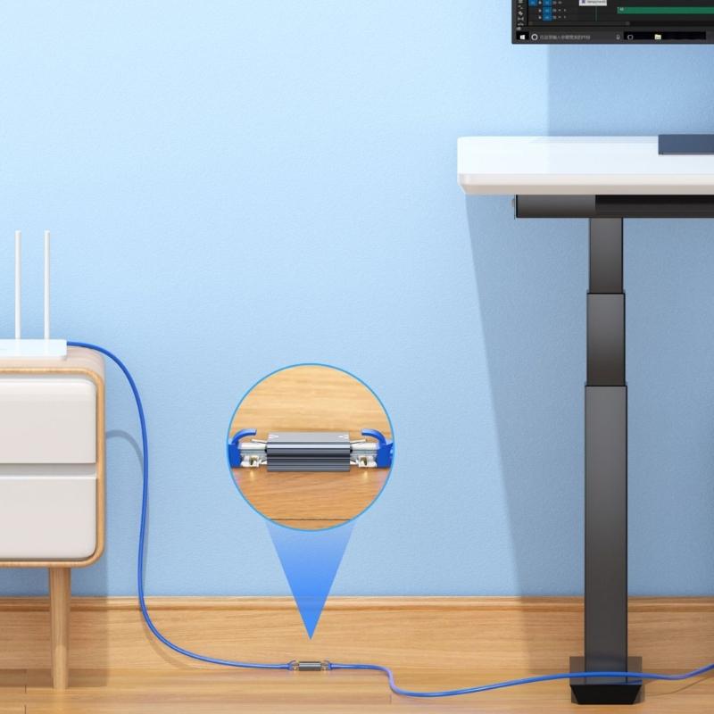 RJ45 Splitter Connector Easy Installation For Multiple Device Connection And Signal Distribution
