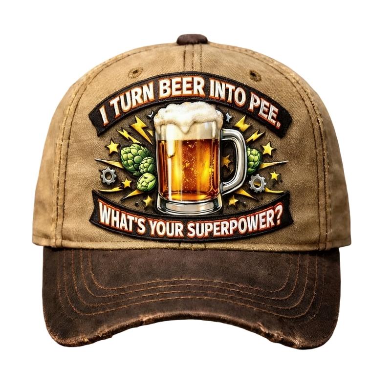 

Drinking Party Hat Fun Baseball Cap For Men Women And Youth Comfortable Cotton Baseball Hat for Night Club Dressingup 1