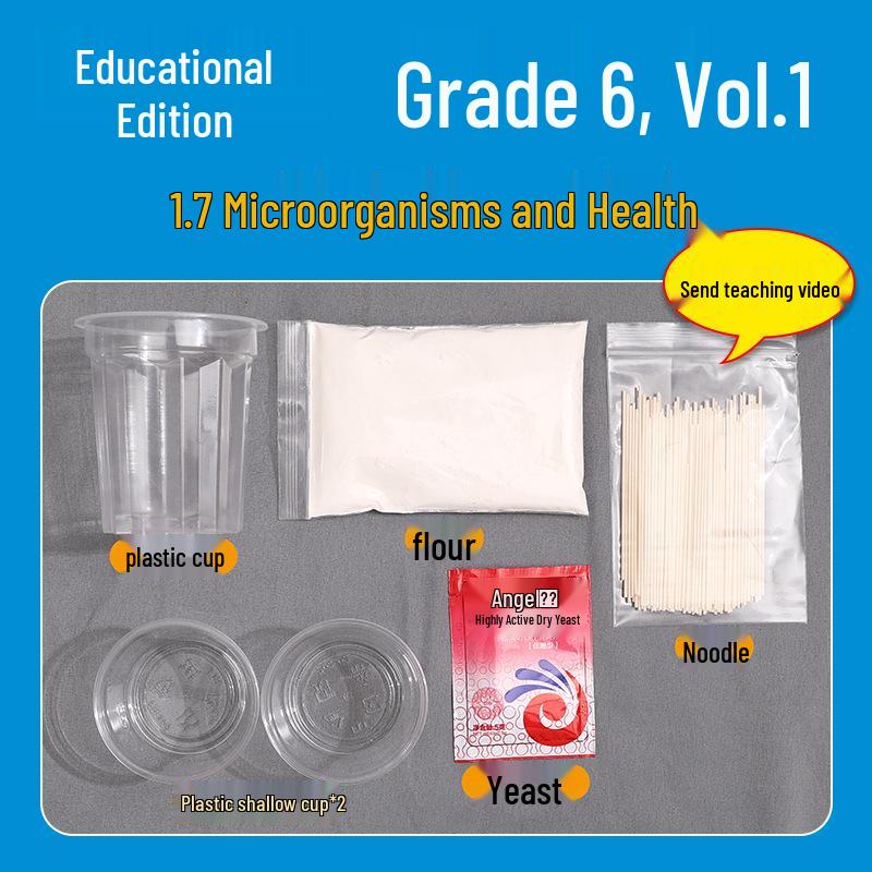 

Набор для научных экспериментов для 6 класса: Микроорганизмы и здоровье Издание учебника