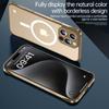 For iPhone 16 Pro Max Case Compatible with MagSafe Matte PC Frameless Mobile Cover