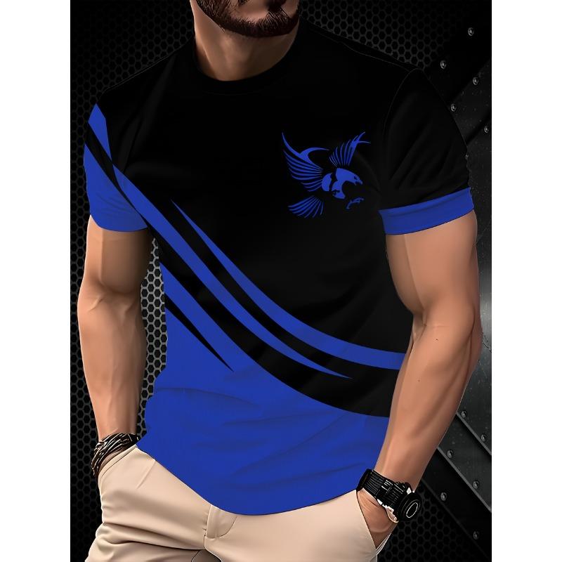 Smooth Black-Blue T-Shirt S