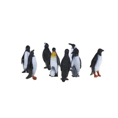 8 Stück/Set Plastik Meerestier Kleine Pinguin Figur Modell Spielzeug