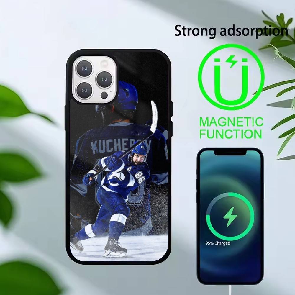 Hockey Mitch Marner Phone Case For iPhone17,16,15,14,13 Plus,Pro Max Magnetic For Magsafe Wireless Charging
