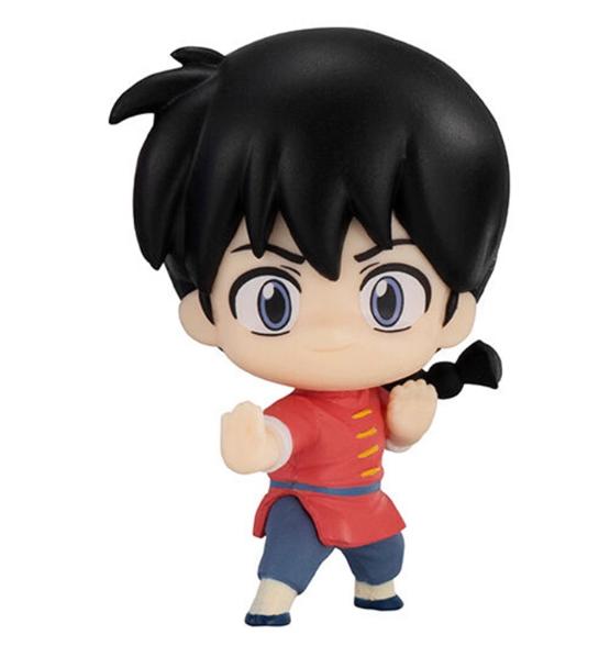 Bandai Genuine Ranma Nibun-No-Ichi Gashapon Toys Standing Posture Styling Series Shampoo Anime Figure Model Decoration Gifts