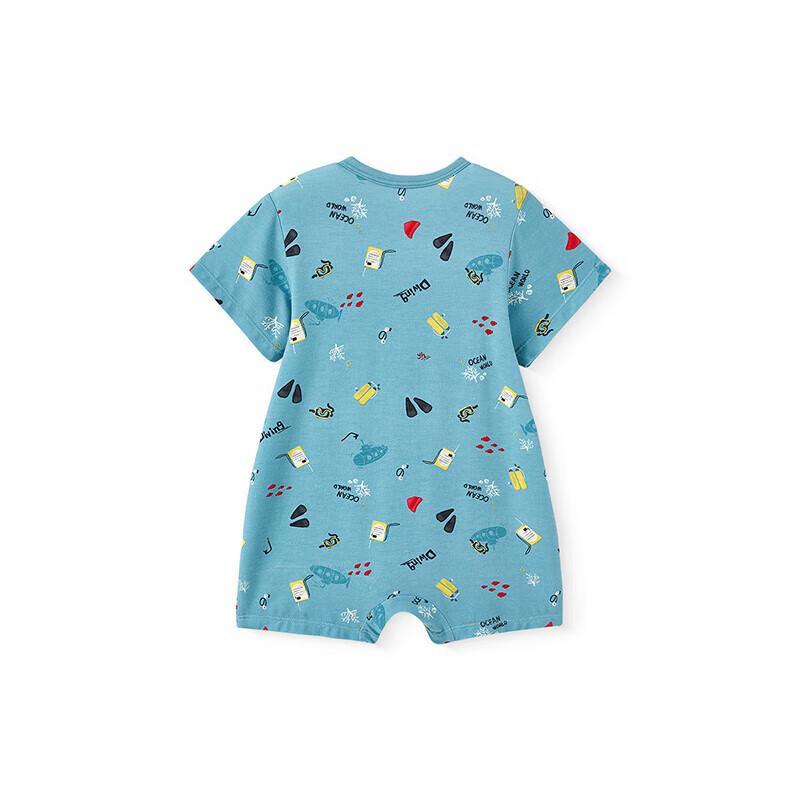 YEEHOO Baby Unisex 3/4 Sleeve Jumpsuit