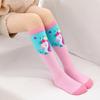 Infant Girls Warmer Ankle Lovely Cartoon Over Knee Long High Socks for Baby Kids Unicorn Toddler Child Colorful Cotton Stockings