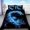 Anime Bed Linen Set King Queen Double Full Twin Single Size Demon-Slayer Duvet Cover Set