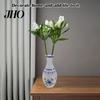 Handgefertigte Puzzle-Vase 3D-Puzzle DIY Blumenburg Meereswelle Boot Druck Florale Pflanzen Halter Behälter Kinder Lern-Bauspielzeug