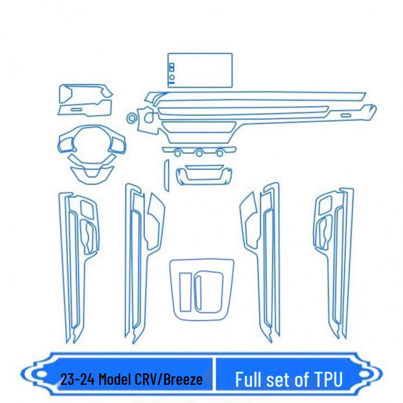 Honda 23-25 CRV/Breeze Navigation Screen TPU Protector