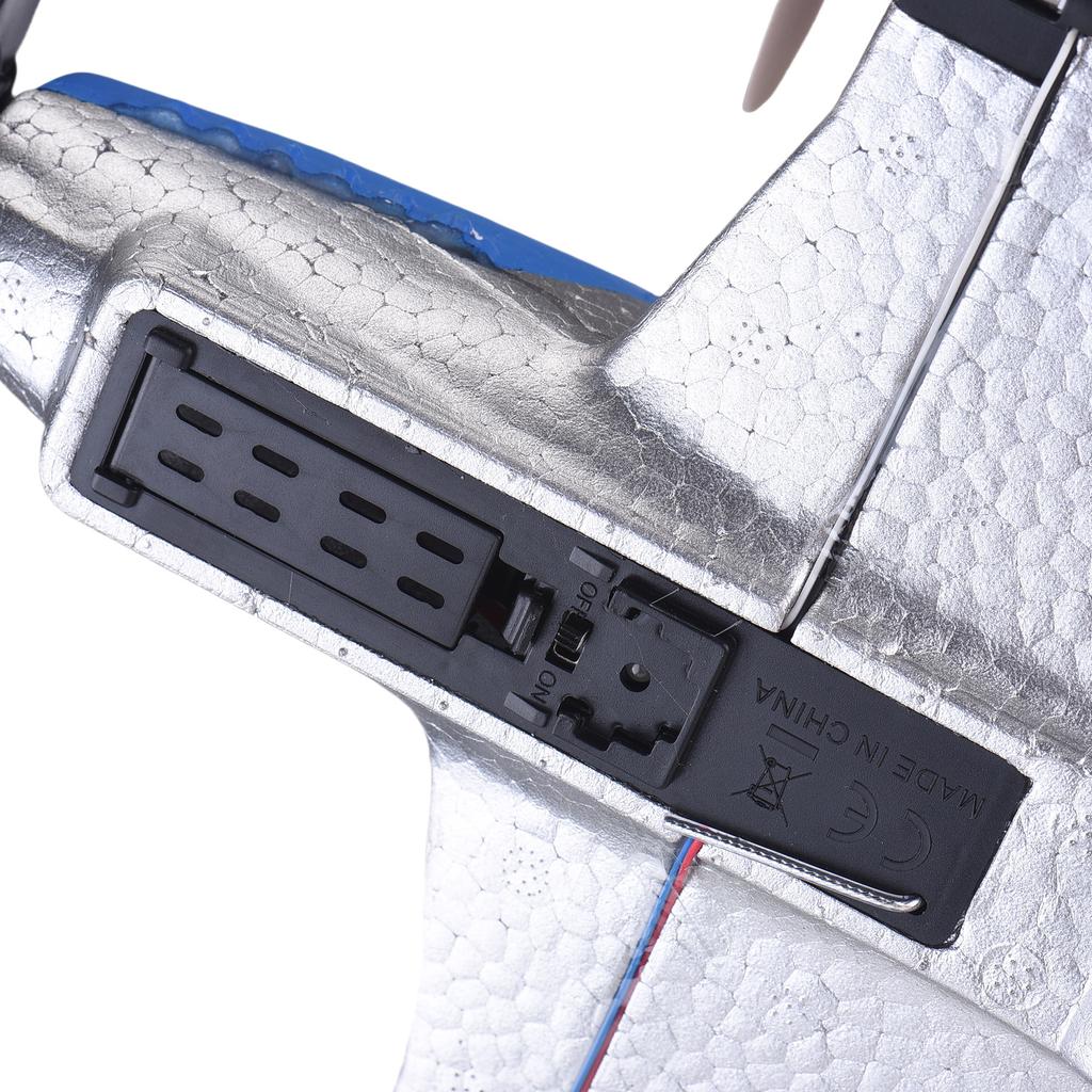 EPP Foam RC Glider Plane with Gyro Stabilizer, 2.4GHz Remote Control Airplane for Adults Beginners K