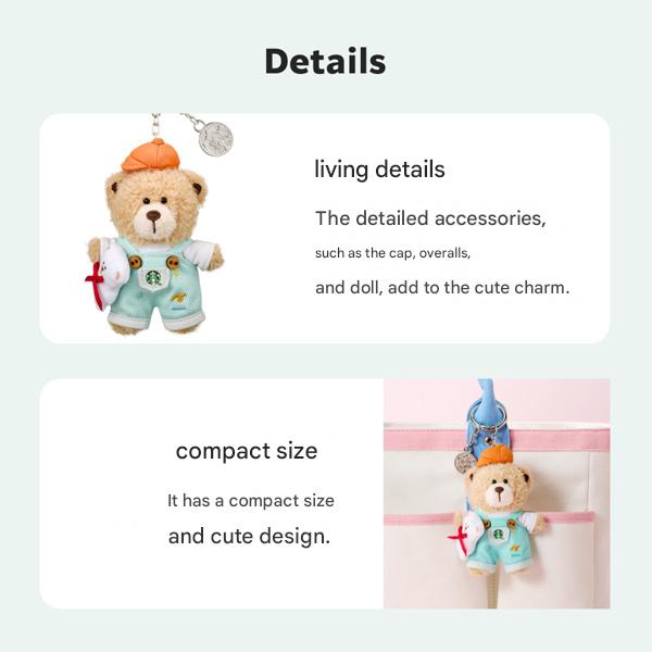 Starbucks Good4U Bearista Schlüsselanhänger – MU:DS Kuratiert