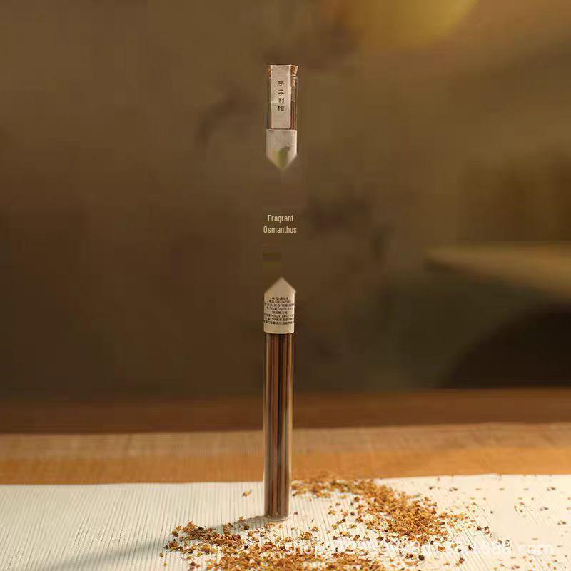 Osmanthus Scent Natural Herbal Handmade Incense Sticks for Indoor Home Use - Long-Lasting