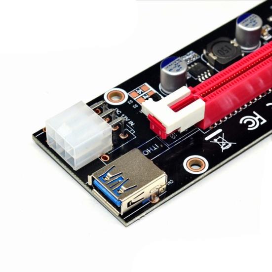 Mini PCI-E para PCI-E x16 Riser Placa Gráfica Externa + Cabo USB 60 para Laptop