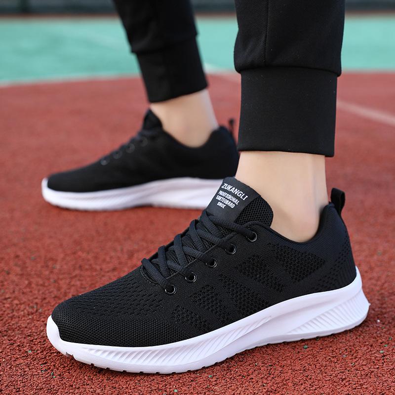 Summer men's shoes 2025 new sports shoes mesh lightweight breathable running shoes men's outdoor fashion casual shoes