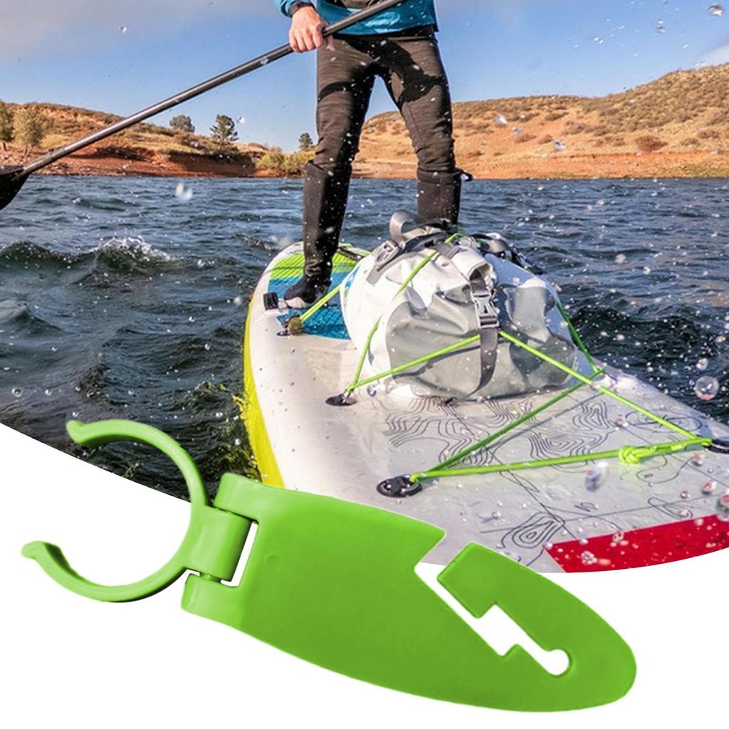 2pcs Paddle Board Clips for kayaking Paddle Board Expandable Fixing Clamp Snap-Lock Stand Up Paddle Board Holder for Kayaking
