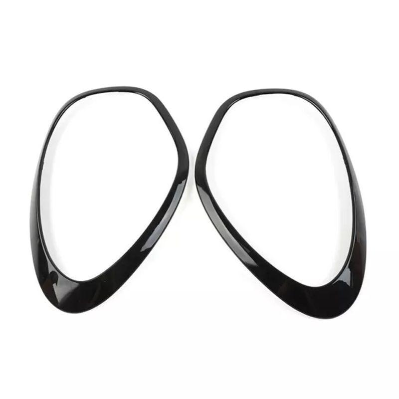 For MINI Cooper R60 Countryman S ALL4 11-16 Chrome Headlight Ring Bezel Trim Surround Cover Left Right 51139801573 51139801574